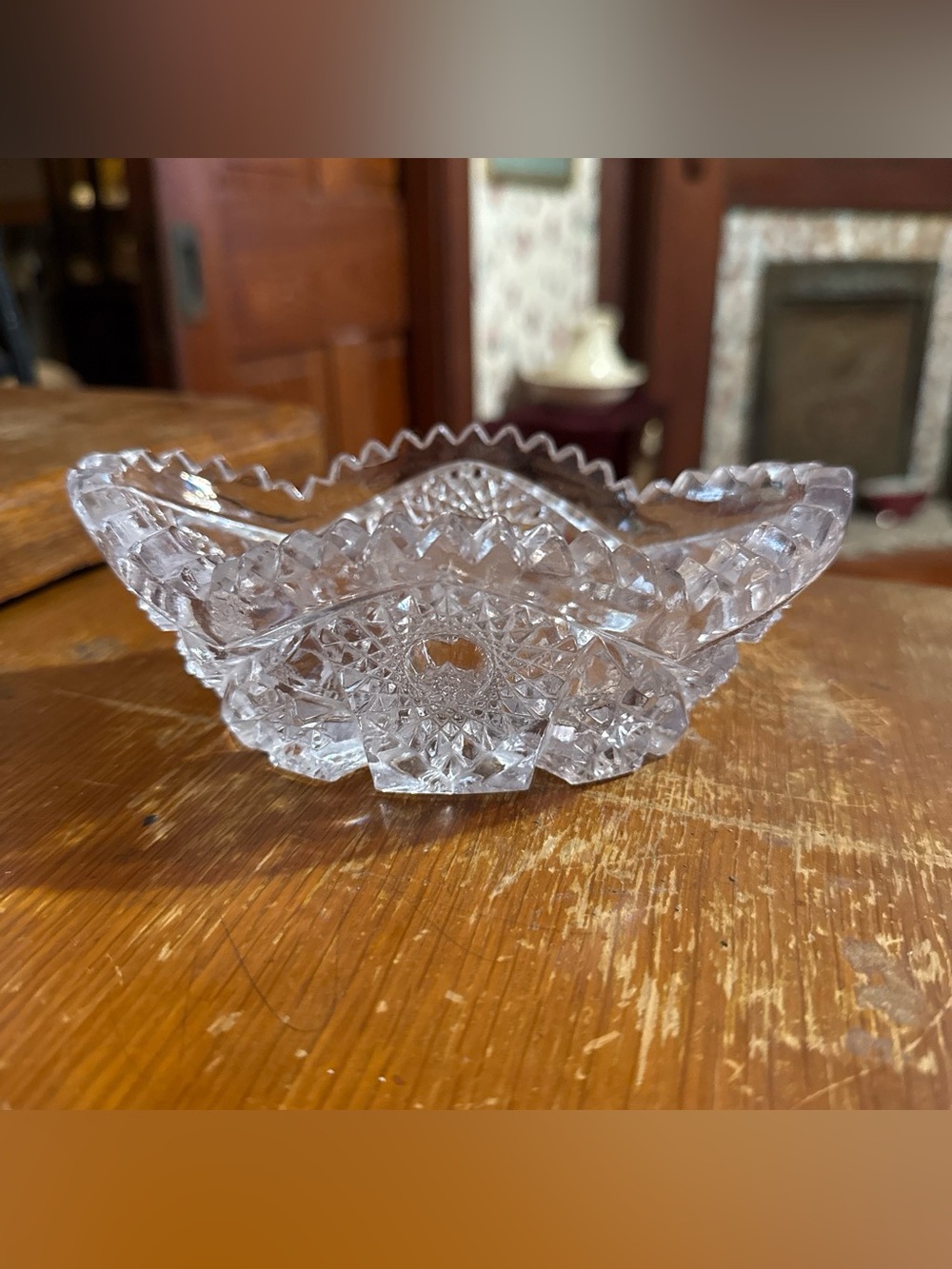 Antique Imperial glass company-Nucut #212 pattern